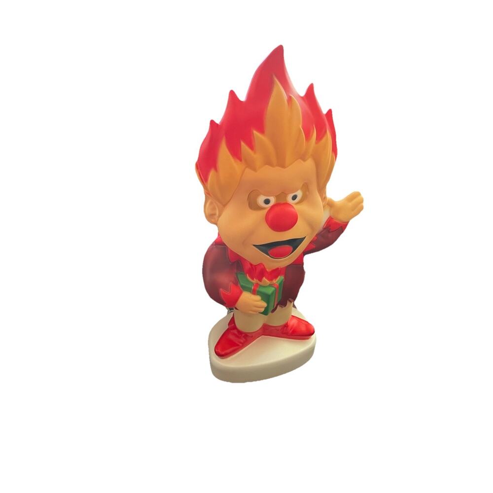 Warner Bros 32" LED Christmas Heat Miser Blow Mold Lamp Outdoor Decor New - Picture 5 of 8